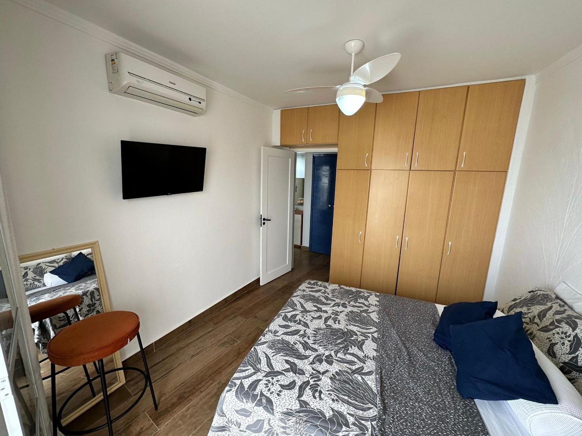 Apartamento Pe Na Areia Melhor Vista Mar De Santos Eksteriør bilde
