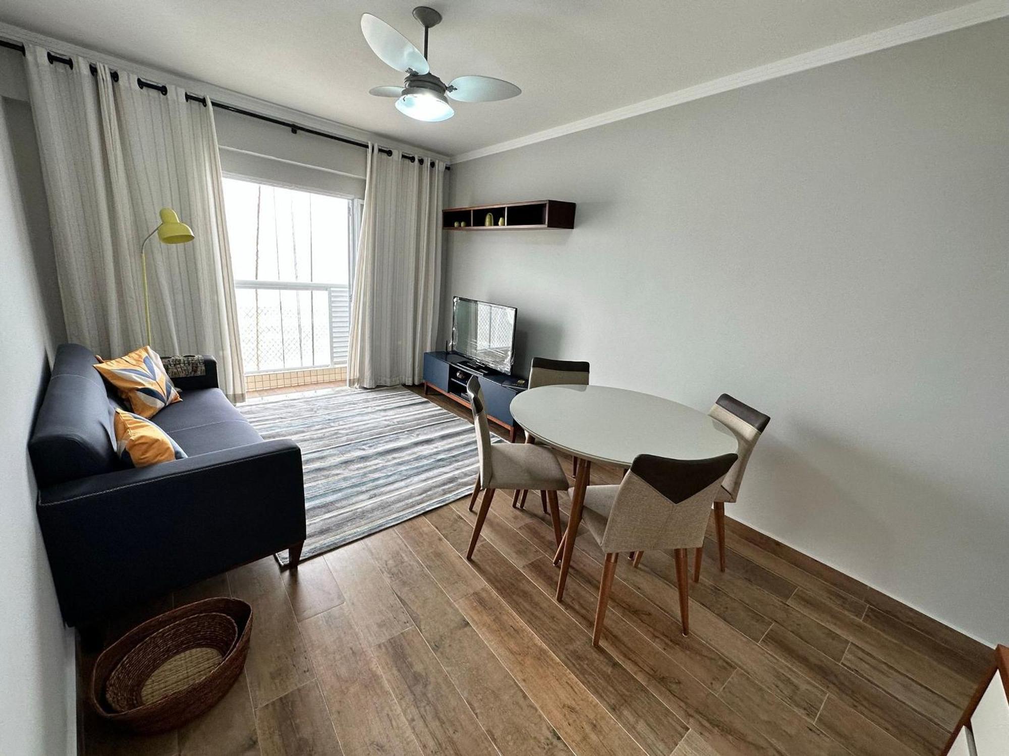 Apartamento Pe Na Areia Melhor Vista Mar De Santos Eksteriør bilde
