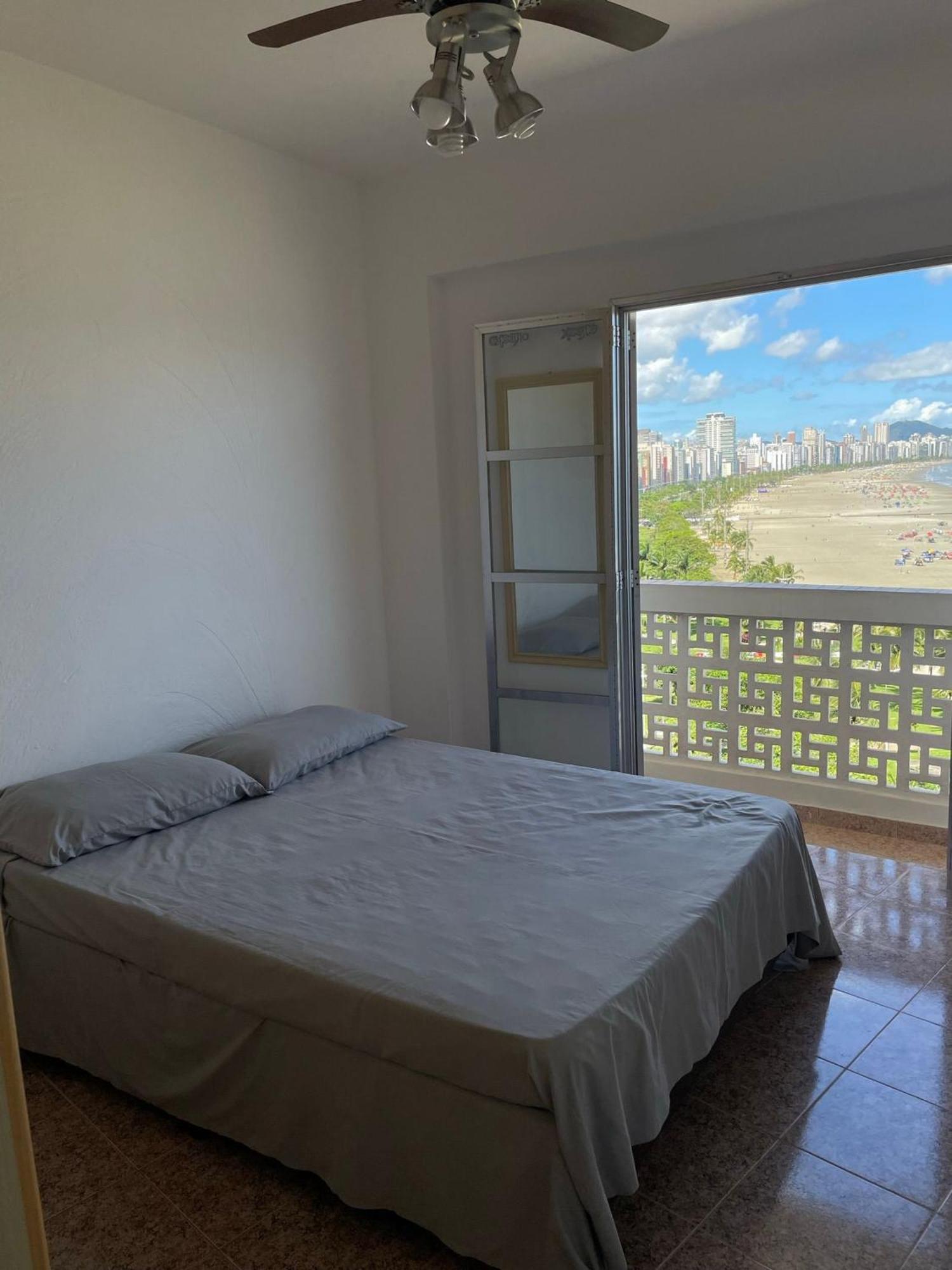 Apartamento Pe Na Areia Melhor Vista Mar De Santos Eksteriør bilde