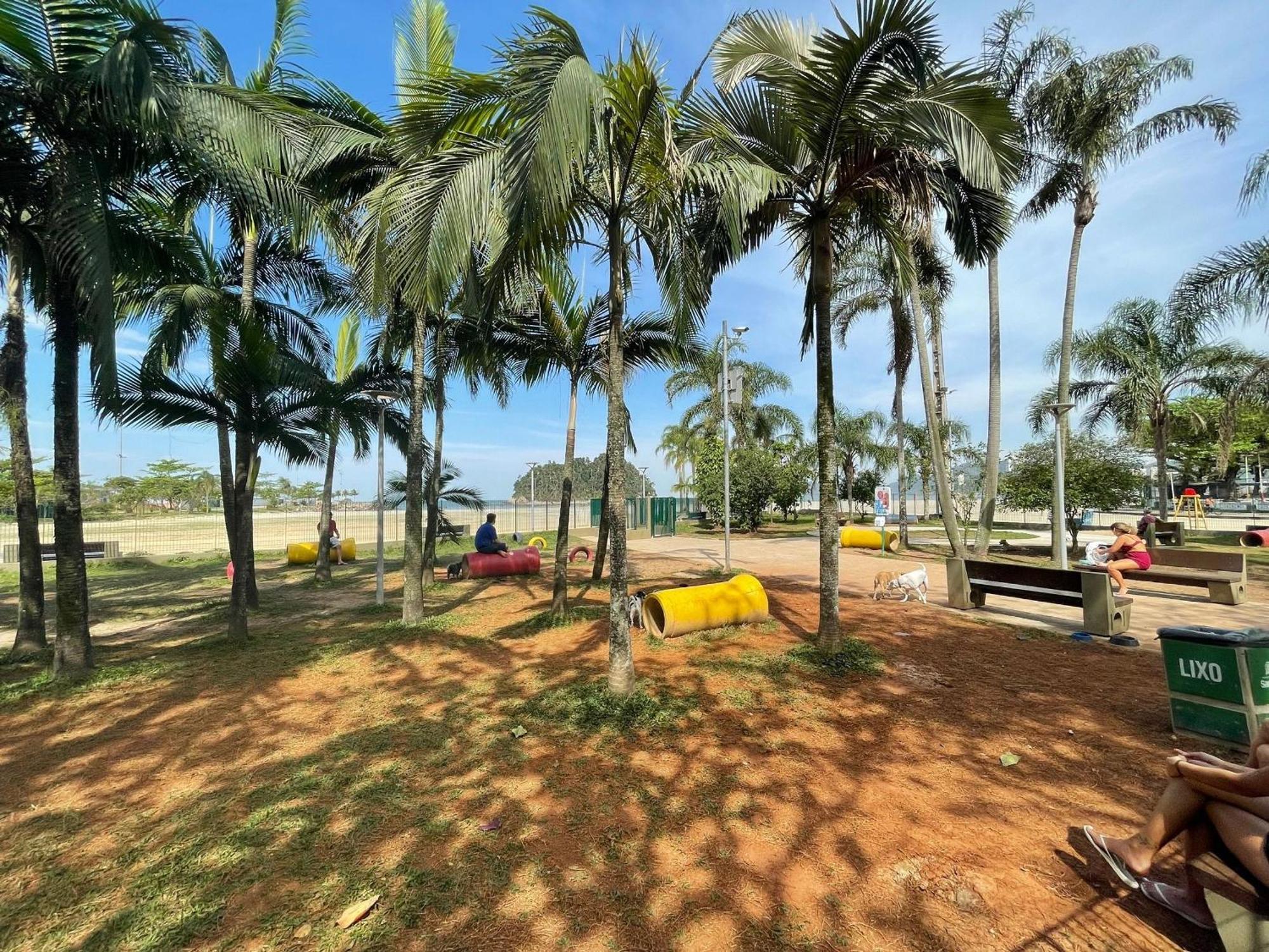 Apartamento Pe Na Areia Melhor Vista Mar De Santos Eksteriør bilde