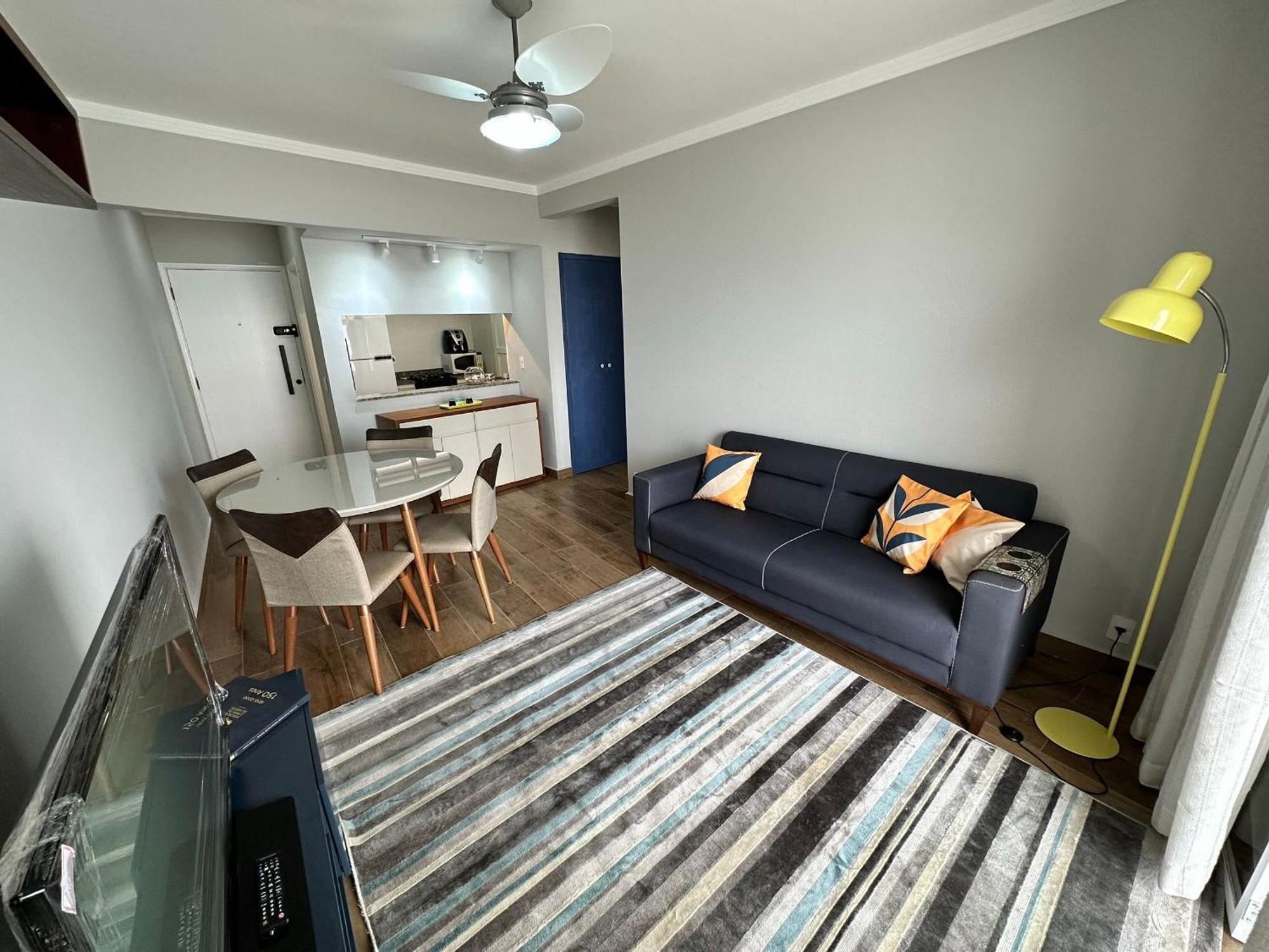 Apartamento Pe Na Areia Melhor Vista Mar De Santos Eksteriør bilde