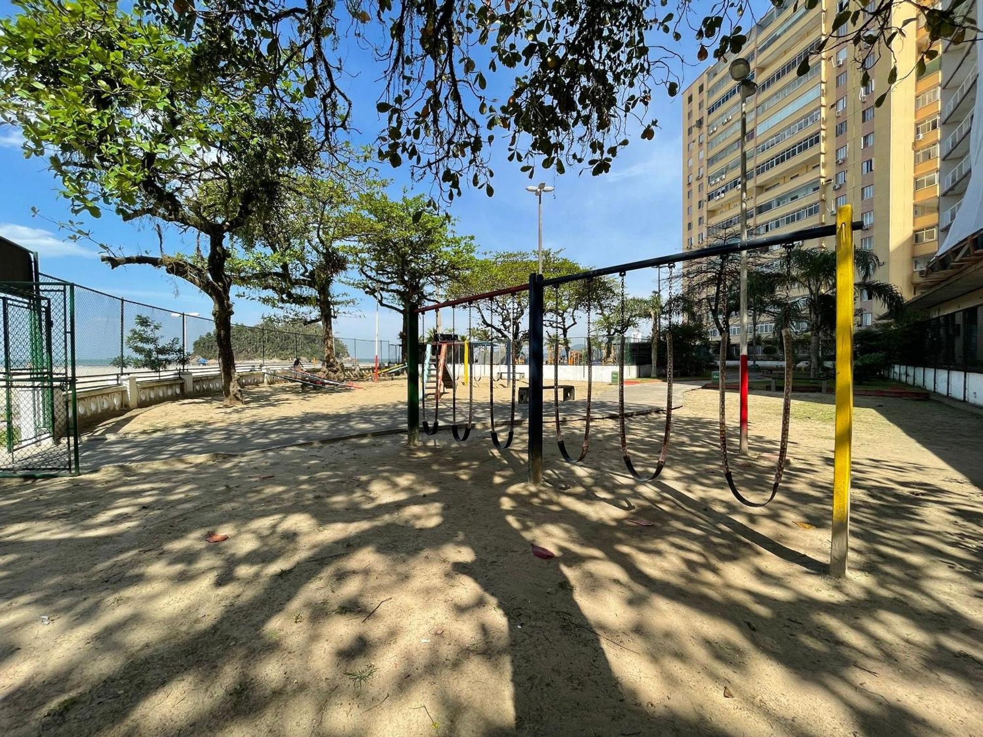 Apartamento Pe Na Areia Melhor Vista Mar De Santos Eksteriør bilde