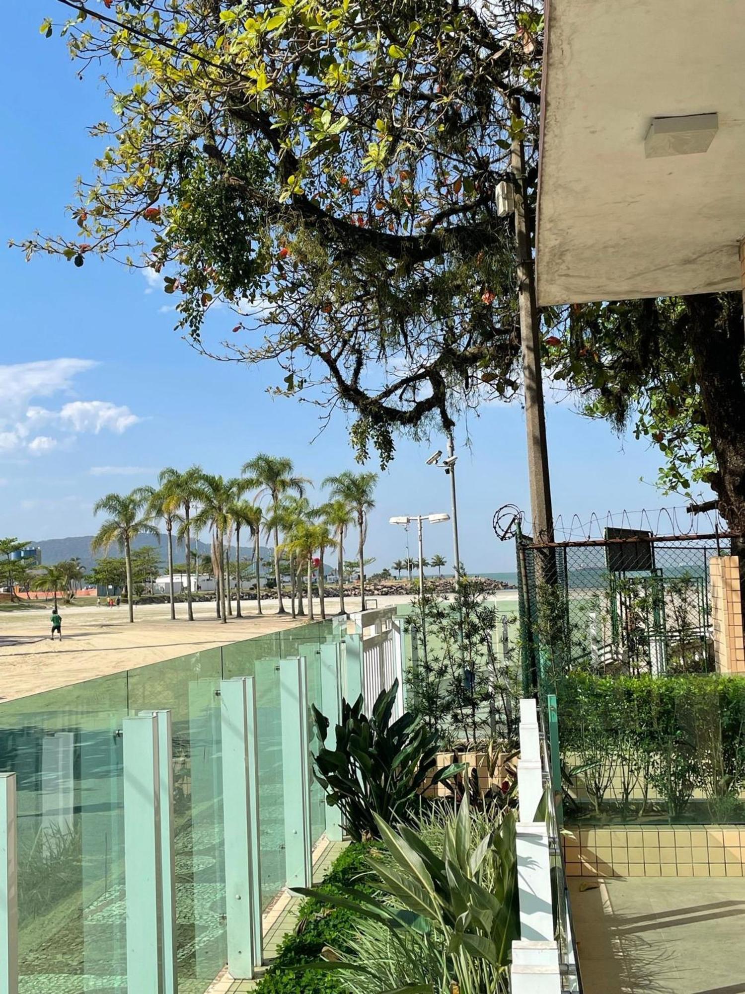 Apartamento Pe Na Areia Melhor Vista Mar De Santos Eksteriør bilde