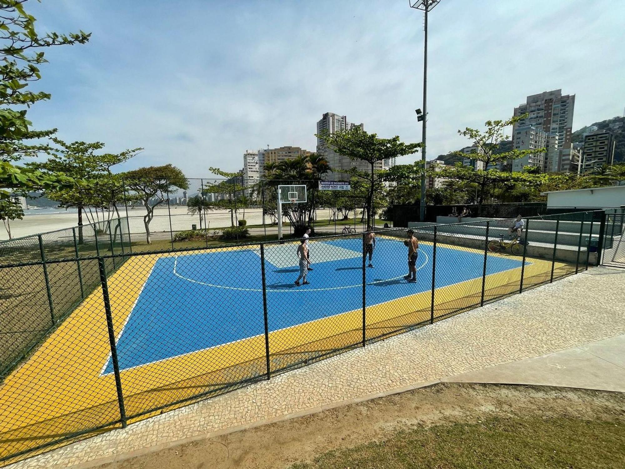Apartamento Pe Na Areia Melhor Vista Mar De Santos Eksteriør bilde