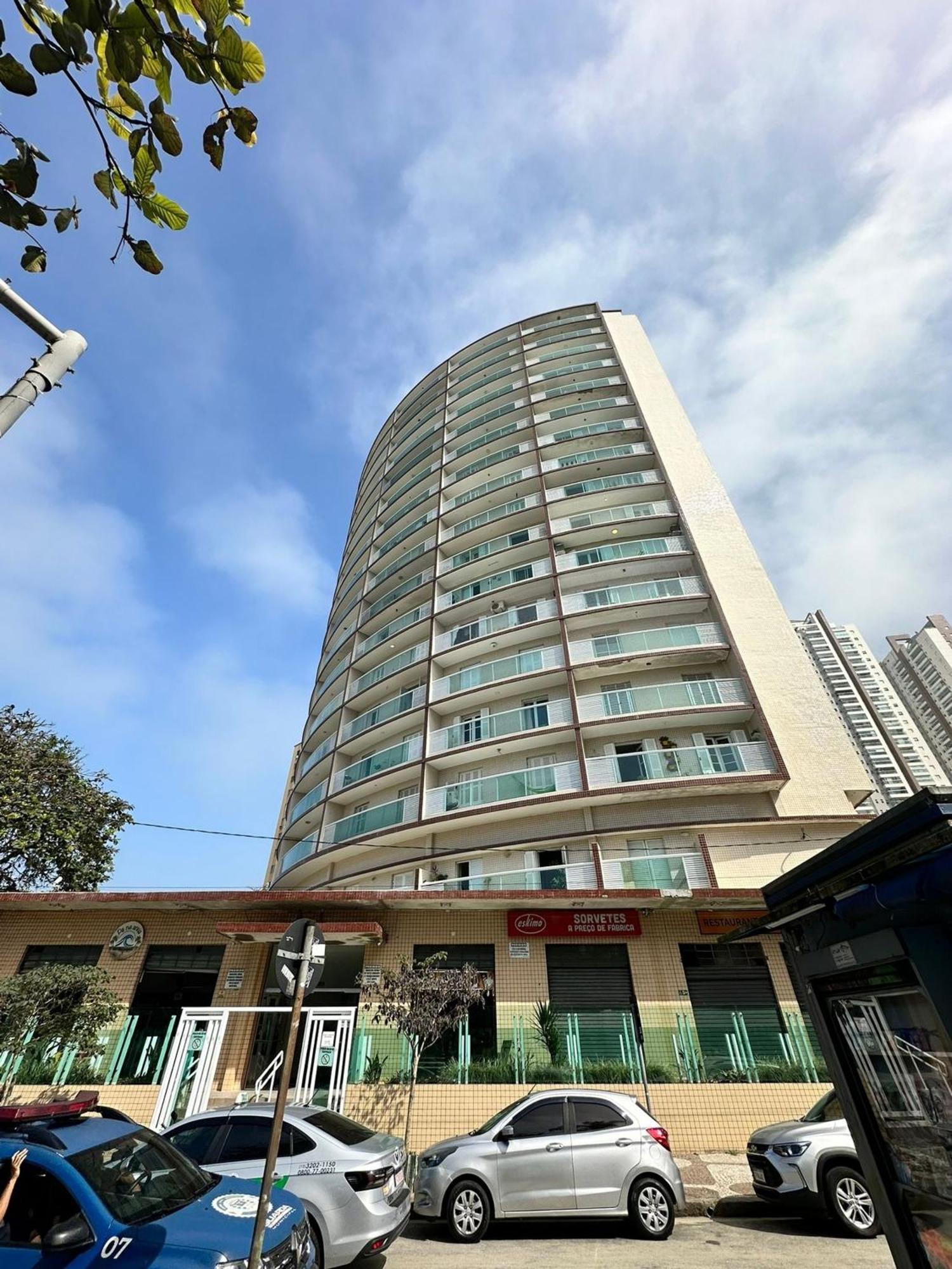 Apartamento Pe Na Areia Melhor Vista Mar De Santos Eksteriør bilde